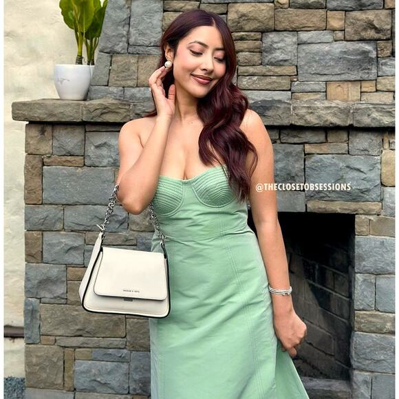 MANGO A-Line Midi Dress NWT LAST ONE!!! - Picture 4 of 16